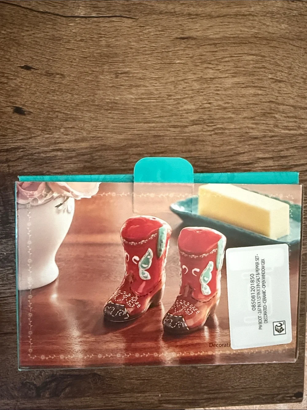 The Pioneer Woman Boots Salt & Pepper Shaker Set